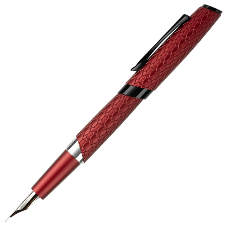 Cobra - Stilou Cobra Guilloche Burgundy, Diplomat
