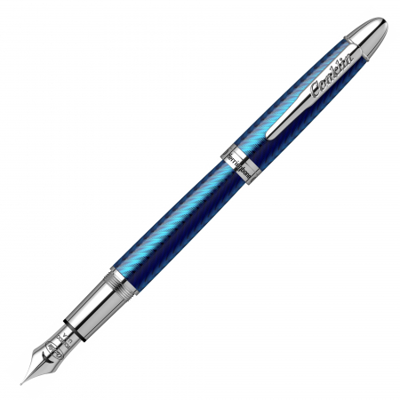 Conklin - Stilou Conklin Herringbone Navy Blue