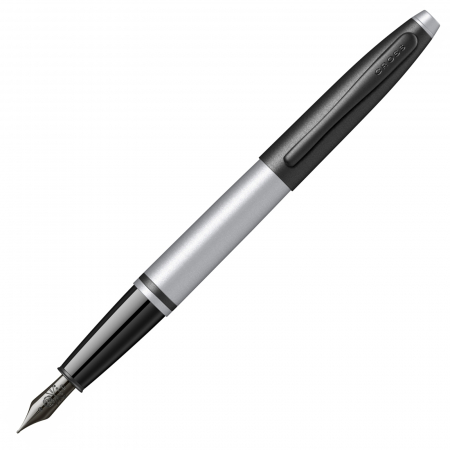 Stilouri clasice - Stilou Cross Calais Matte Gray and Black BT