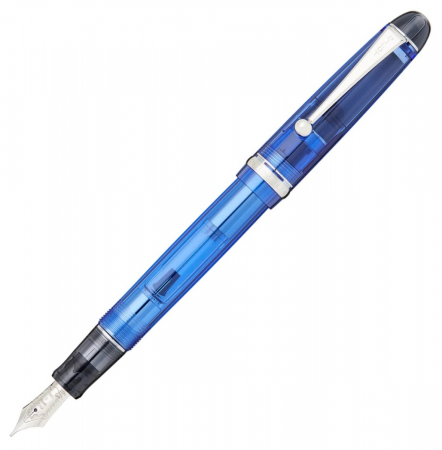 Stilouri clasice - Stilou Custom 74 Albastru Transparent, Pilot