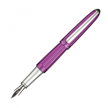 Stilouri de lux - Stilou Diplomat Aero Violet, 14k