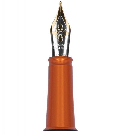 Stilou Elox Ring Black-Orange,penita 14k, Diplomat [1]
