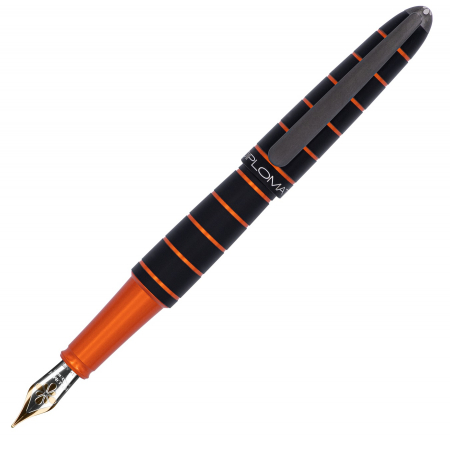 Elox - Stilou Elox Ring Black-Orange,penita 14k, Diplomat