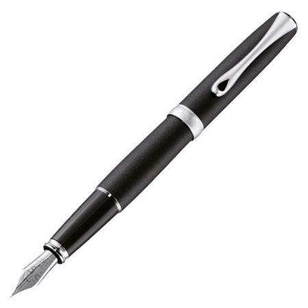 Stilouri clasice - Stilou Excellence A2 Lapis Black Matt Chrome, Diplomat