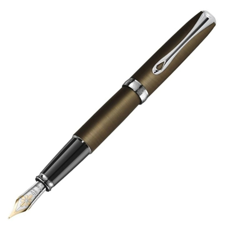 Excellence A2 - Stilou Excellence A2, Oxyd Brass, 14k, Diplomat