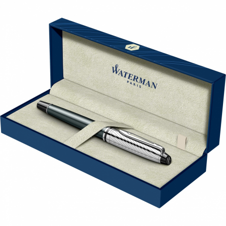Stilou Expert DeLuxe Metallic Stone Grey Laquer NPT, Waterman [1]