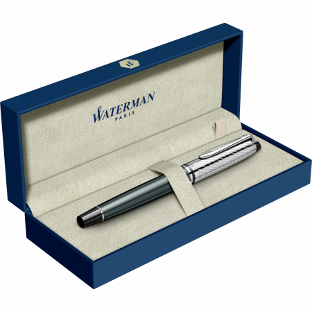 Stilou Expert DeLuxe Metallic Stone Grey Laquer NPT, Waterman [3]