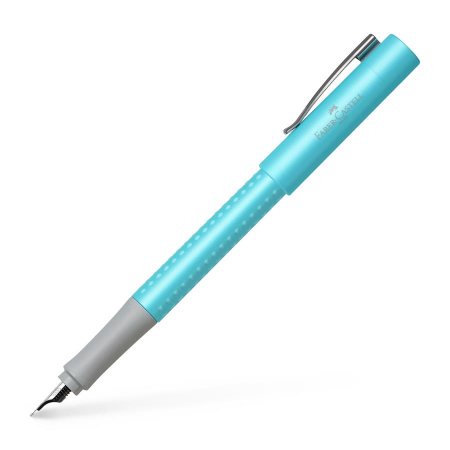 Stilouri, pixuri, rollere - Stilou Grip 2011 Pearl Turcoaz Faber-Castell