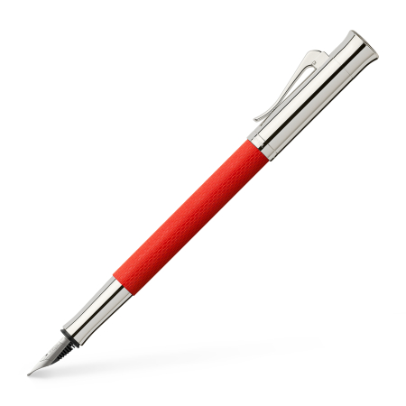 Stilouri Guilloche - Stilou Guilloche Bleu India Red, Graf von Faber-Castell