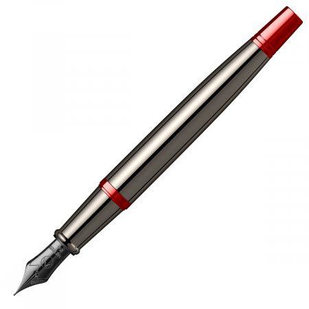Stilou Impressa Gun Metal Red RMT, Monteverde USA [4]
