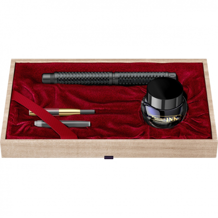 Stilou Izumo Takeami Gozame Ankokushoku 18K, Platinum [3]