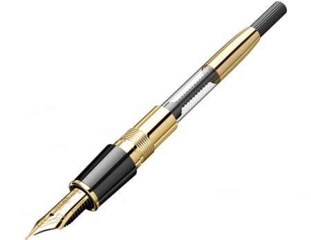 Stilou 18k Nib Izumo Yakumonuri Togi Yakumo GT 0.5 M, Platinum [8]