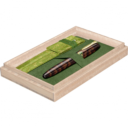 Stilou 18k Nib Izumo Yakumonuri Togi Yakumo GT 0.5 M, Platinum [1]