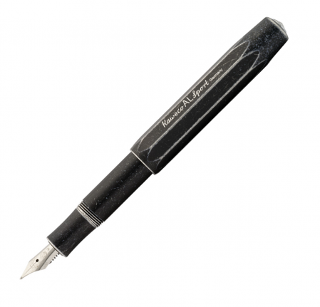 Stilouri clasice - Stilou Kaweco AL Sport Stonewashed, Black