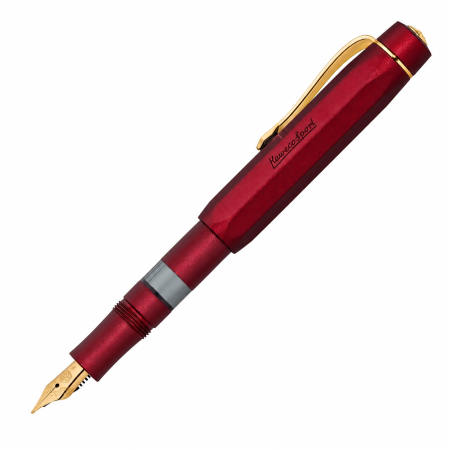 Brand - Stilou Kaweco PISTON SPORT AL Starter Set Bordeaux/Gold