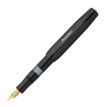 Stilouri clasice - Stilou Piston Sport CLASSIC Black & Gold, Kaweco