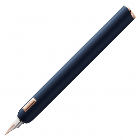 Instrumente de scris - Stilou LAMY Dialog cc Dark Blue + Etui Lamy