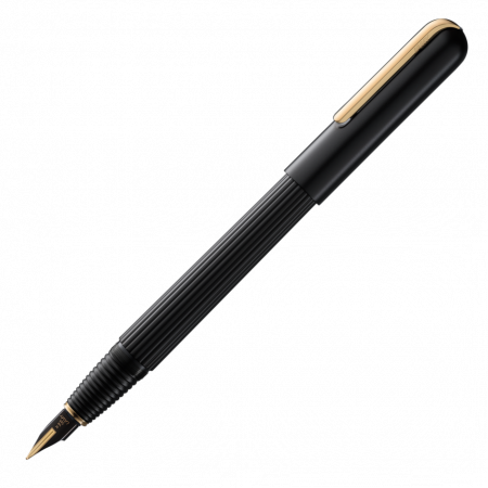 Instrumente de scris - Stilou Lamy Imporium Black & Gold 14k