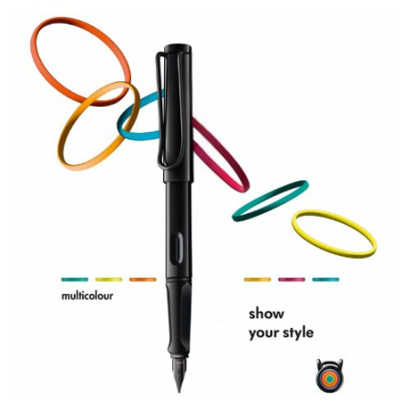 Stilou LAMY Safari Multicolour Negru [1]