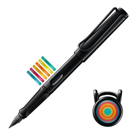 Stilou LAMY Safari Multicolour Negru [2]