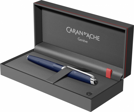 Stilou Leman Bleu Marin SRT, Caran d'Ache [6]