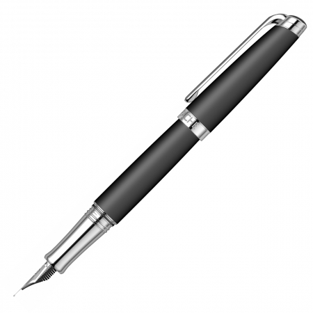 Stilou Leman Ebony Black Matt SRT 18K, Caran d'Ache [6]