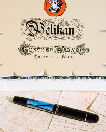 Stilou M101N Grey-Blue Pelikan - Editie Limitata [8]