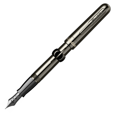 Brand - Stilou Mark Twain Crescent Filler Gun Metal GMT, Conklin