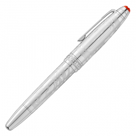 Stilou Meisterstück x Olympic Heritage Camonix 1924 Solitaire LeGrand Fountain Pen M, Montblanc [1]