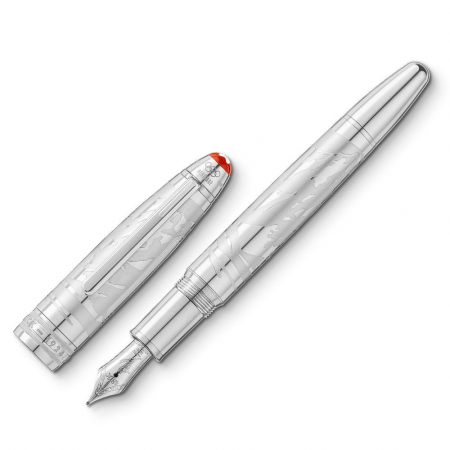 Nou! - Stilou Meisterstück x Olympic Heritage Camonix 1924 Solitaire LeGrand Fountain Pen M, Montblanc