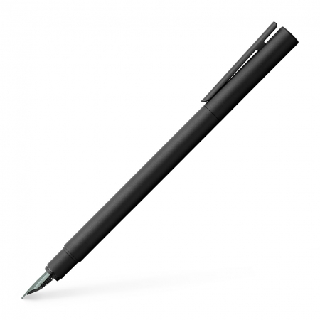 Stilouri clasice - Stilou Neo Slim Metal Black, Faber-Castell