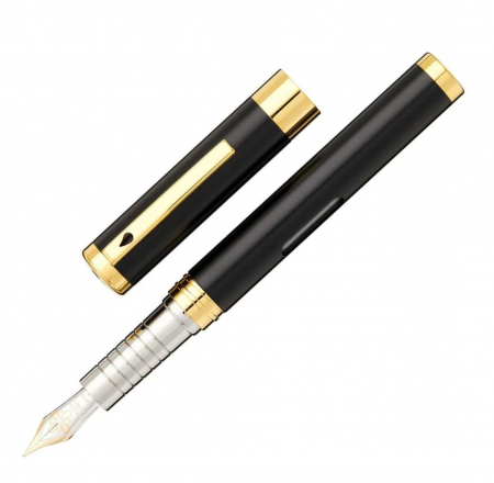 Nexus - Stilou Nexus Black Gold 14k, Diplomat