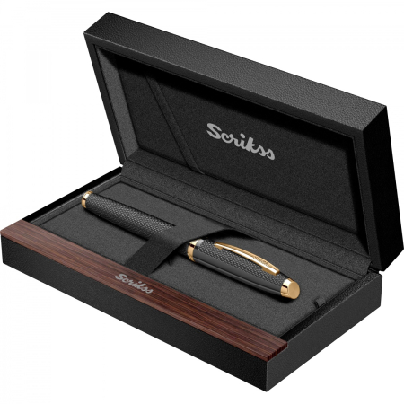 Stilou Oscar 390  Matt Black Gold GT, Scrikss [1]