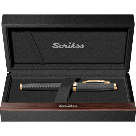 Stilou Oscar 390  Matt Black Gold GT, Scrikss [5]