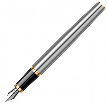 Stilou IM Royal Brushed Metal GT, Parker [3]