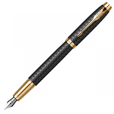 Stilouri clasice - Stilou IM Royal Premium Black Gold GT, Parker