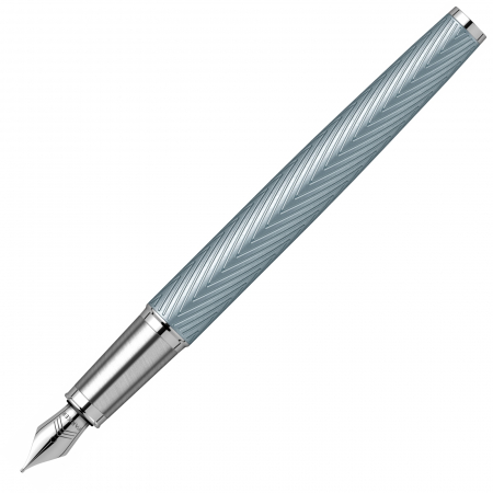 Stilou Parker IM Royal Premium Light Blue Silver CT [1]