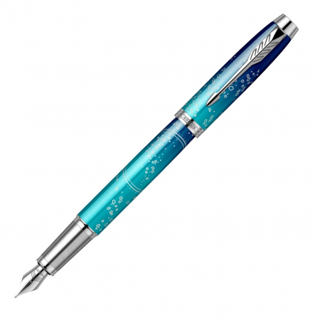 Stilouri clasice - Stilou Parker IM Royal SE The Last Frontier Deep Sea CT