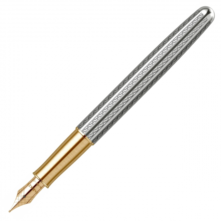 Stilou Parker Sonnet Royal Premium Silver Mistral GT [4]
