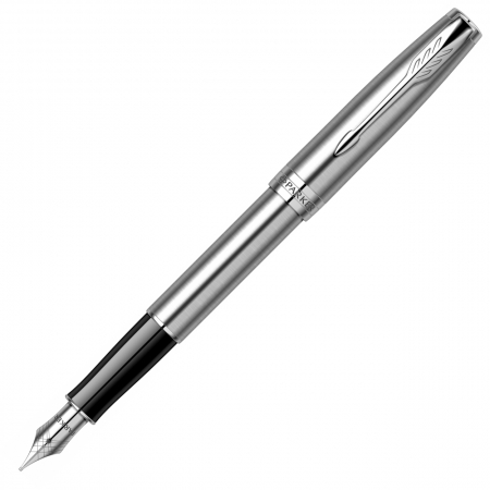 Set Stilou + Pix Parker Sonnet Royal Stainless Steel GT