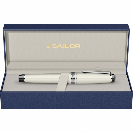 Stilou Pro Gear Ivory RHT, Regular Size 21K, Sailor [8]