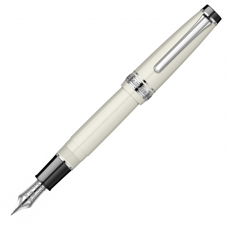 Professional Gear - Stilou Pro Gear Ivory RHT, Regular Size 21K, Sailor