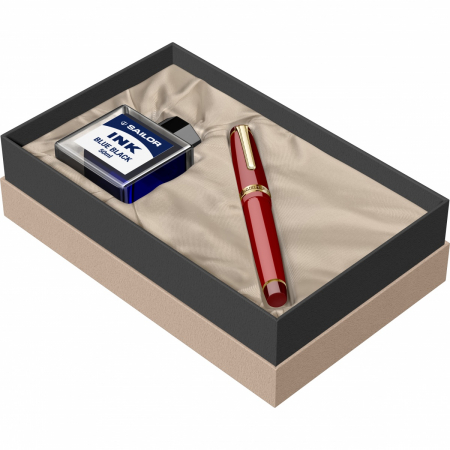 Stilou Pro Gear KANREKI Red GT, Regular Size 21K, Sailor [8]