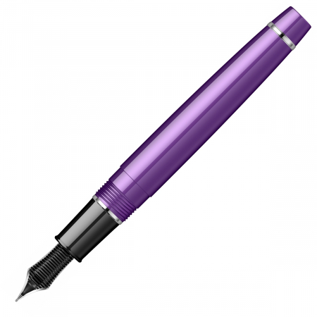 Stilou Pro Gear Sapporo Metallic Purple RHT, Slim Size 14K, Sailor [6]