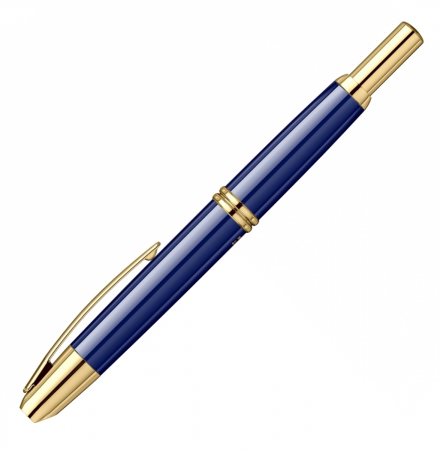 Stilou Capless Gold Trim Blue, Pilot [3]