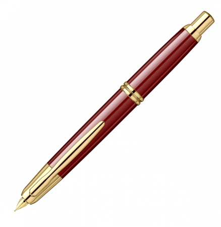Stilouri de lux - Stilou Pilot Capless Gold Trim Red