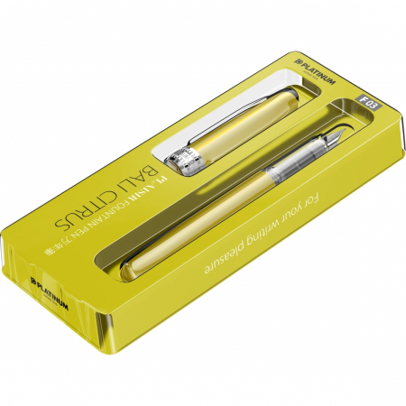 Stilou Plaisir Bali Citrus, Platinum [3]