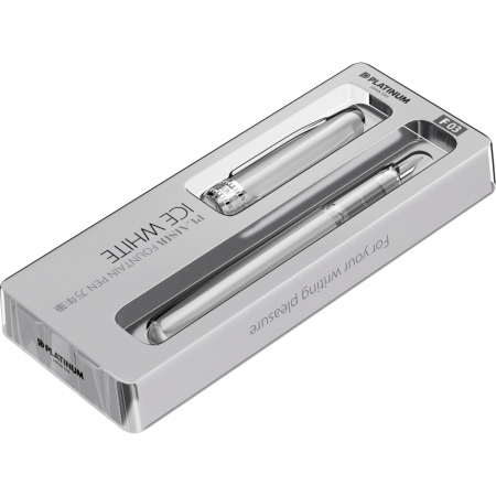 Stilou Plaisir Ice White, Platinum [3]