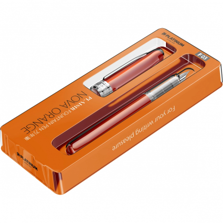 Stilou Plaisir Nova Orange, Platinum [3]
