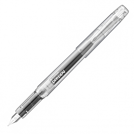 Stilouri Scolare - Stilou Preppy Crystal F 0.3, Platinum